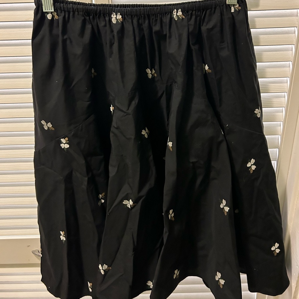 Vince cotton skirt